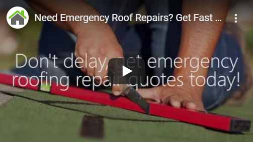 video on urgent roof repair work